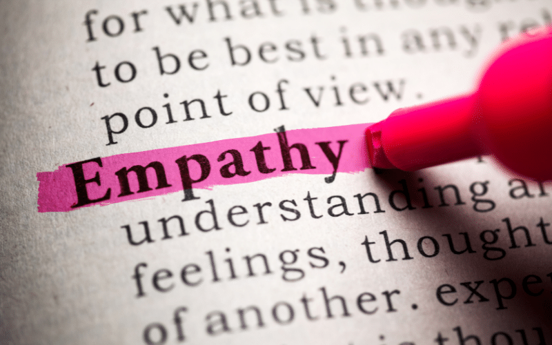 Empathy allows leaders to enter the church members' experiences with compassion.