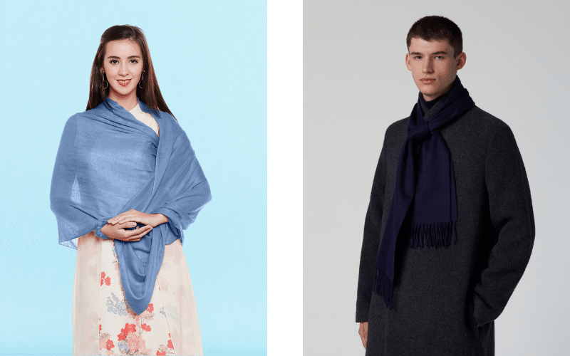 What To Wear To A Church Wedding | A pashmina shawl for the summer or cashmere knit in the winter can cover your upper body when needed.